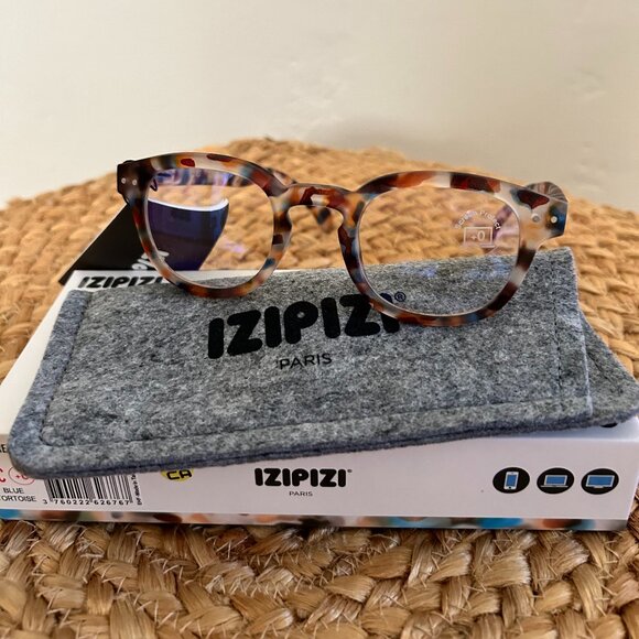 [NWT] Blue Tortoise Screen Glasses by Izipizi - Picture 4 of 4